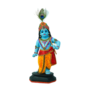 krishna statue without flute