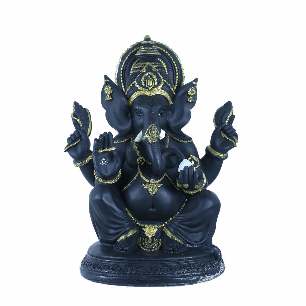 Ganapathi Idol for Home Decor made by Polymarble Powder
