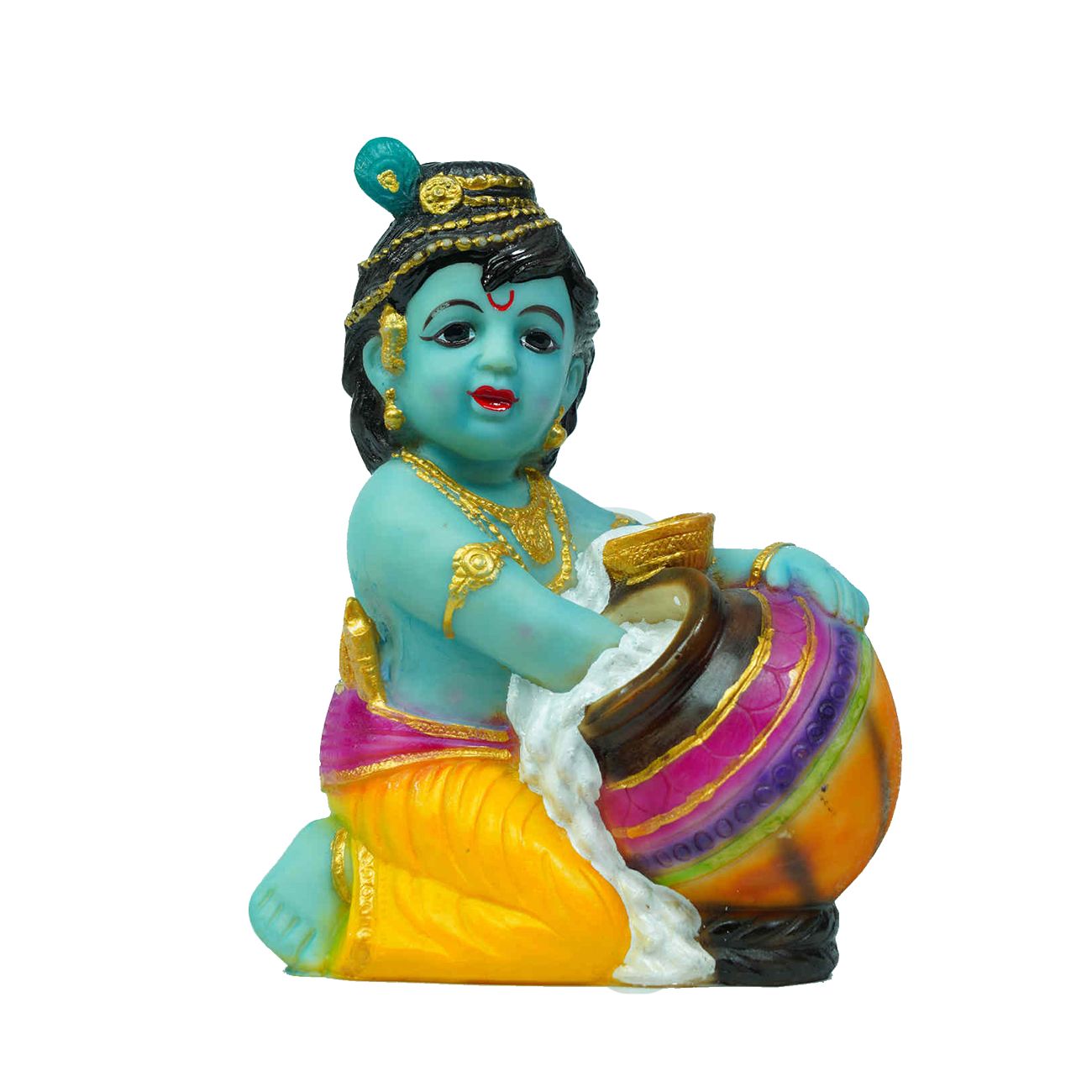 Small krishna idols for your home, pooja room, living room. Buy Now !