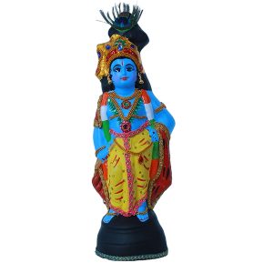 Idolmaker Lord krishna idol/murti for pooja home decor 41cm