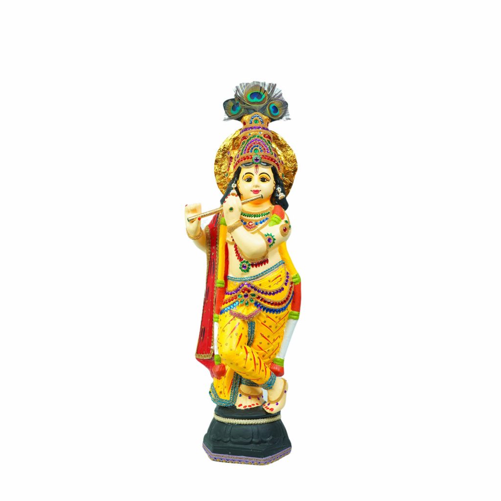 Ikrishna idol for pooja home decor statues