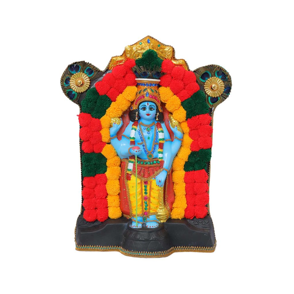 Guruvayurappan idol for home decor pooja room