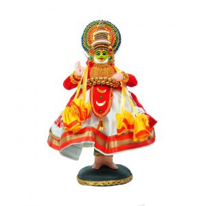 Dancing kathakali doll for home showpiece