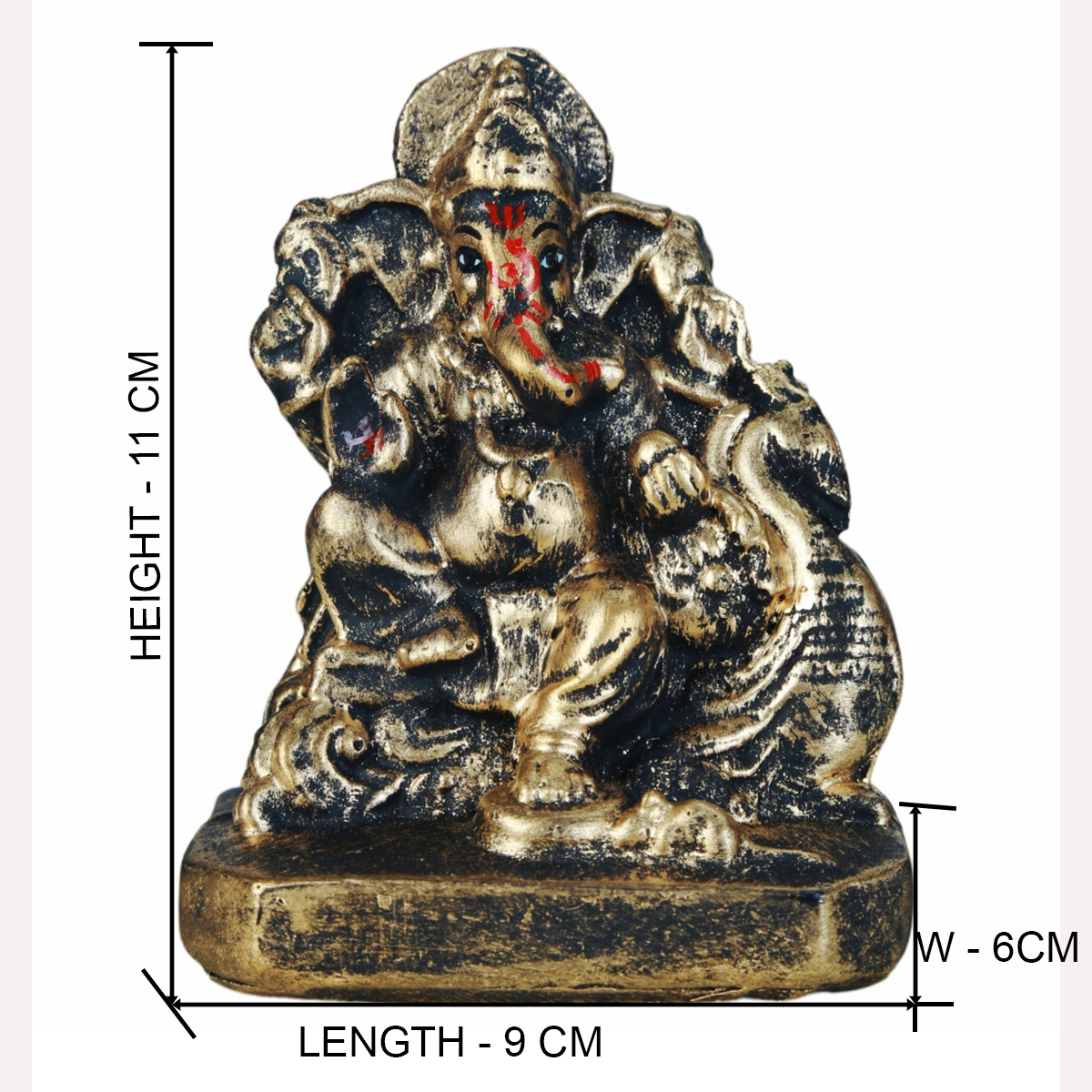 Ganesh idol for home decor Antique statue