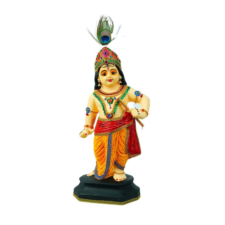 2 feet krishna statue without flute