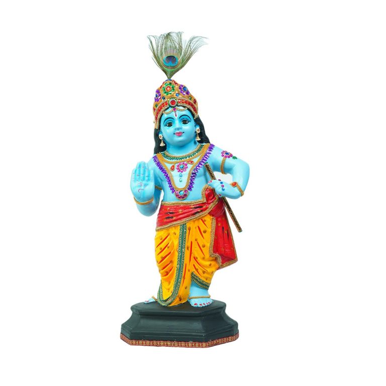 Kerala style Krishna idol