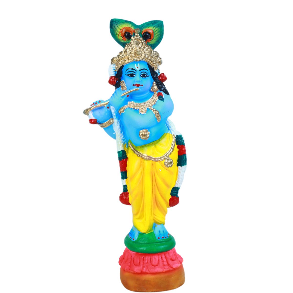 plaster of paris krishna idols online