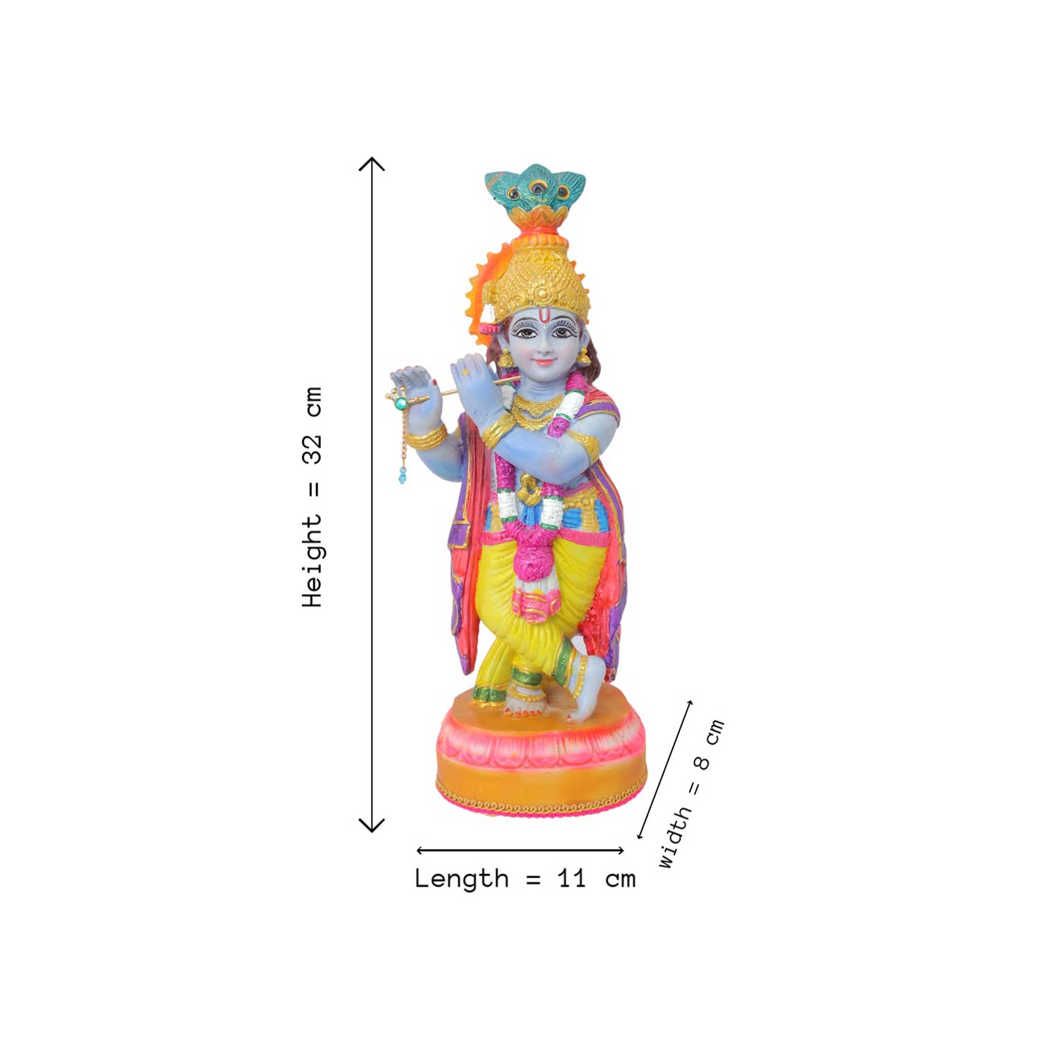 Krishna Ji Small Murti - Image 3