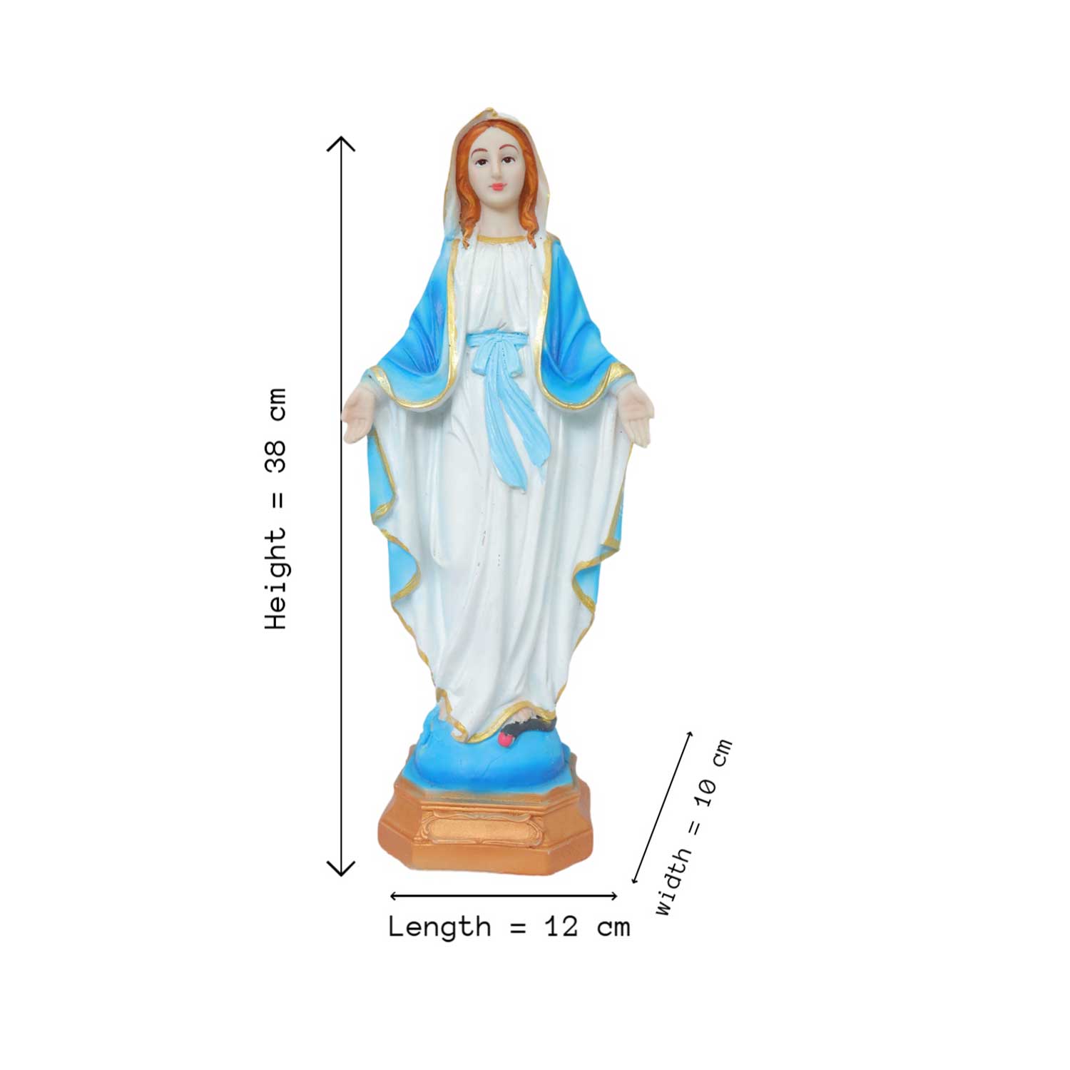 Blessed Mary Statue - Image 3