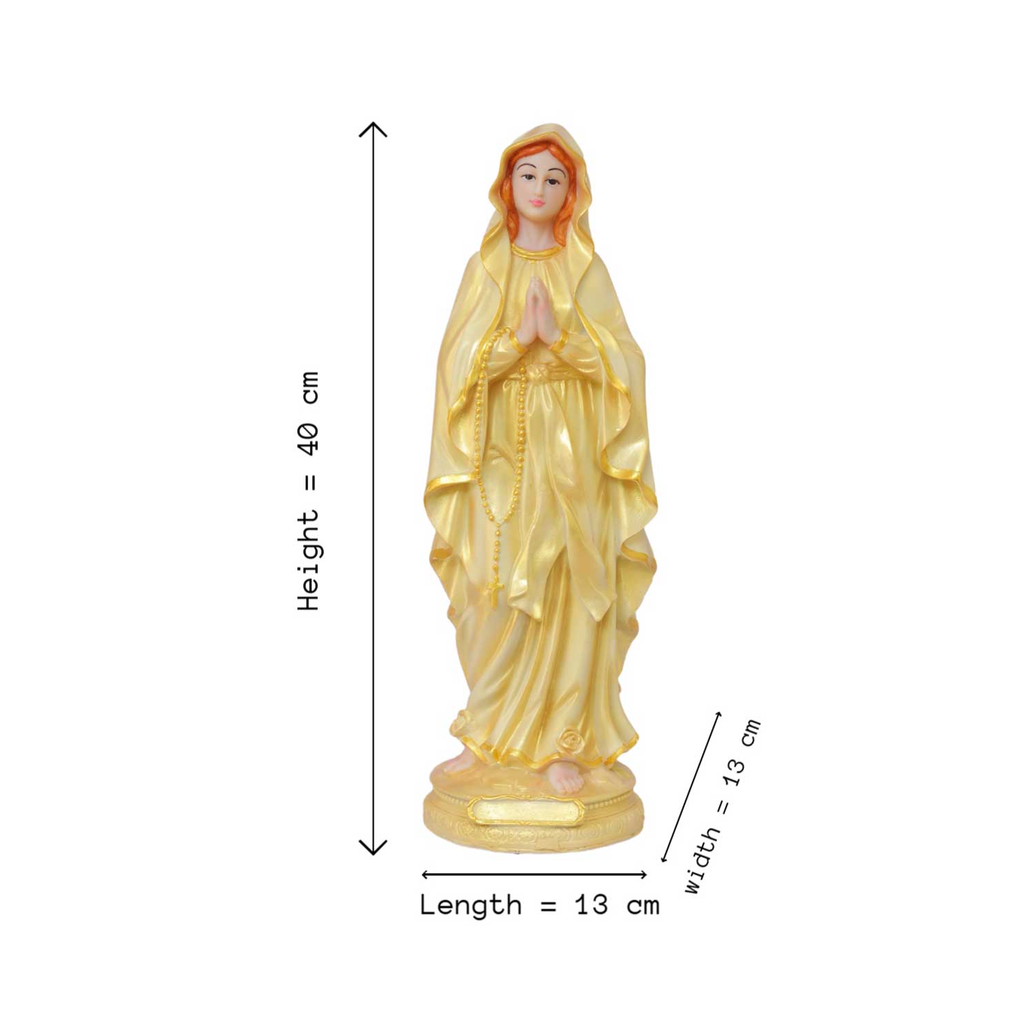 Mother Mary Statue - Image 3