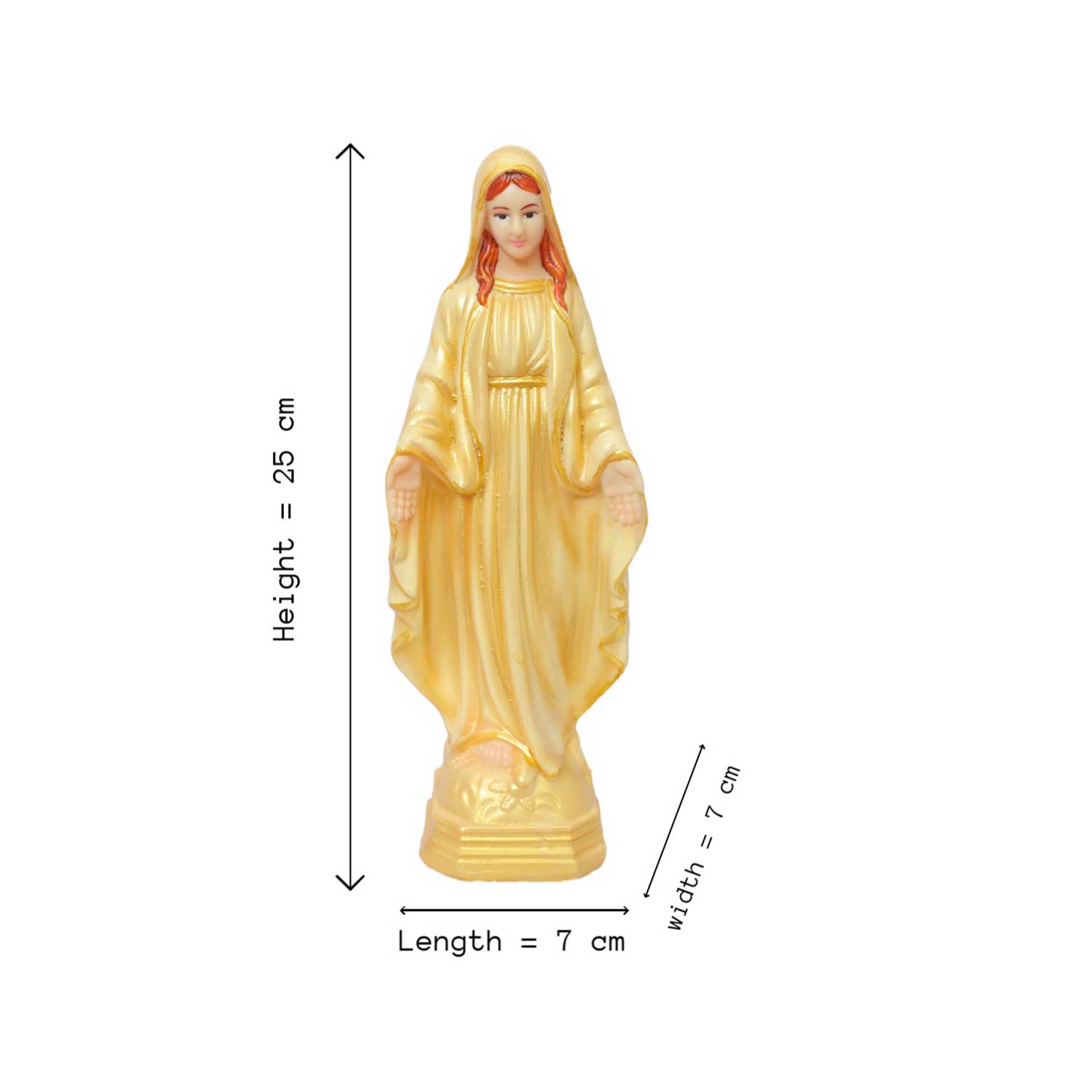 Virgin Mary Statue - Image 4