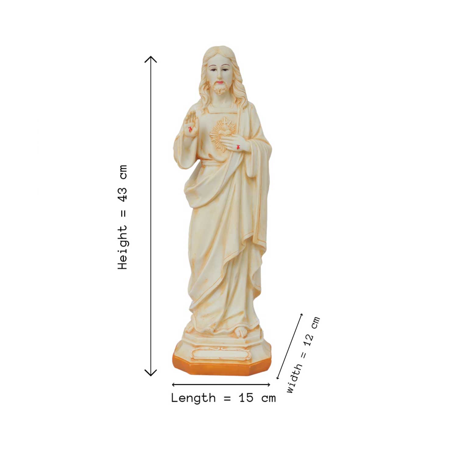 Jesus Statue for Home - Image 4