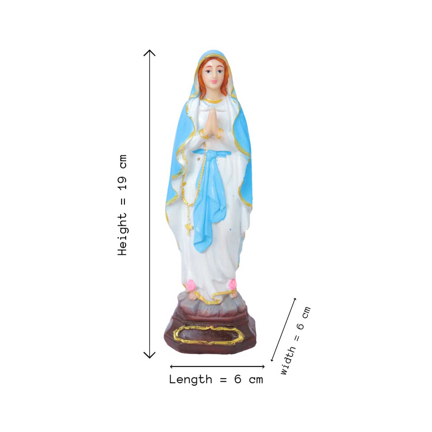 Mother Mary Statue for Home - Image 2