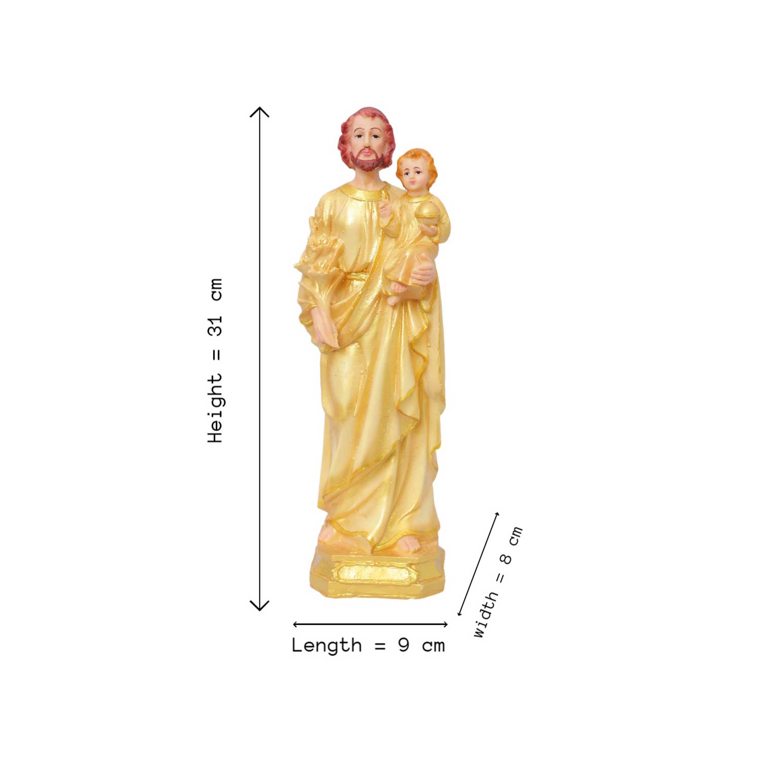 Saint Joseph statue - Image 4