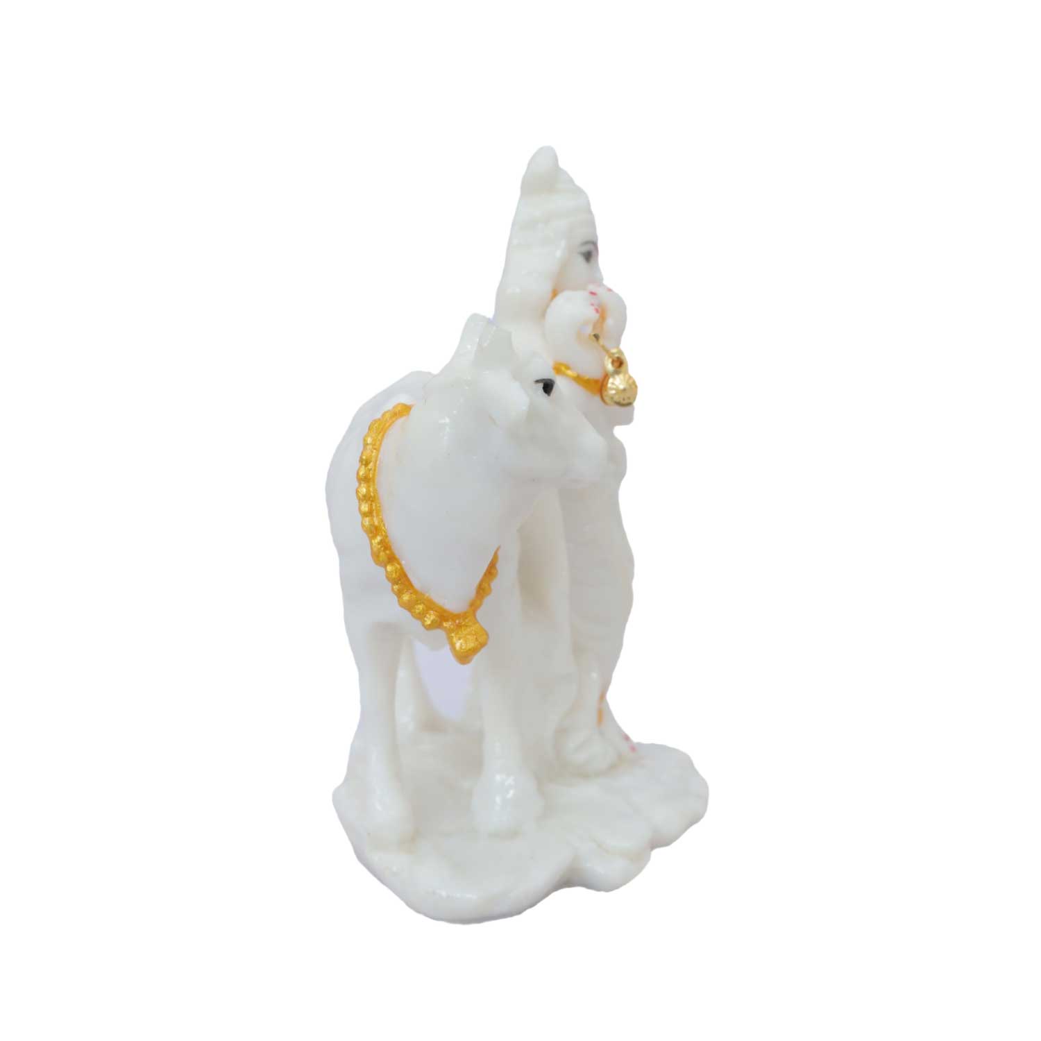 Krishna Idol with Cow - Image 2