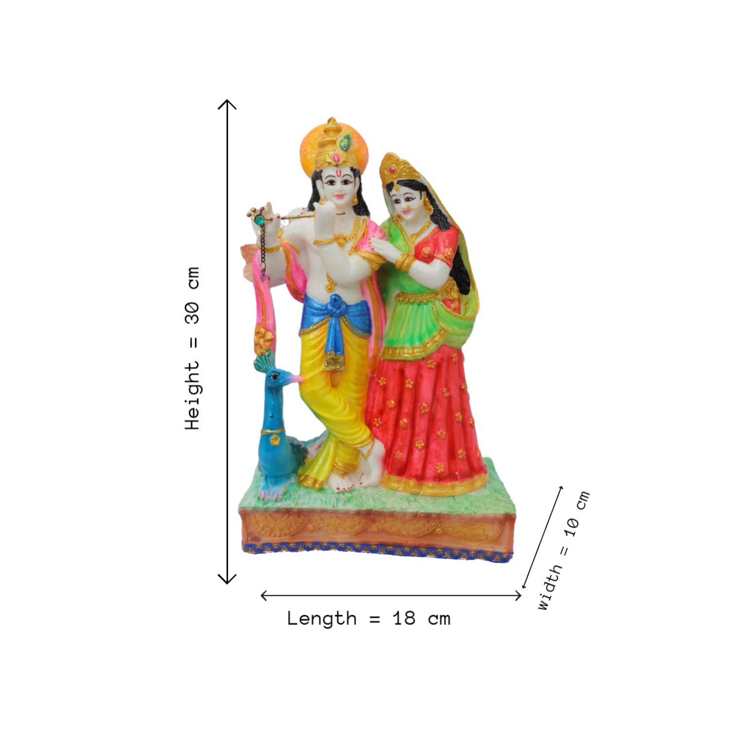 Radhe Krishna Idol - Image 3