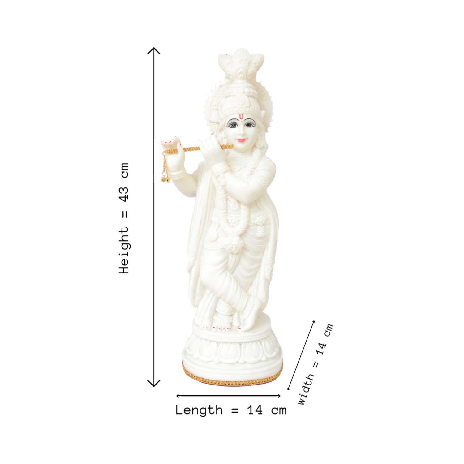 Small Krishna Idol - Image 4