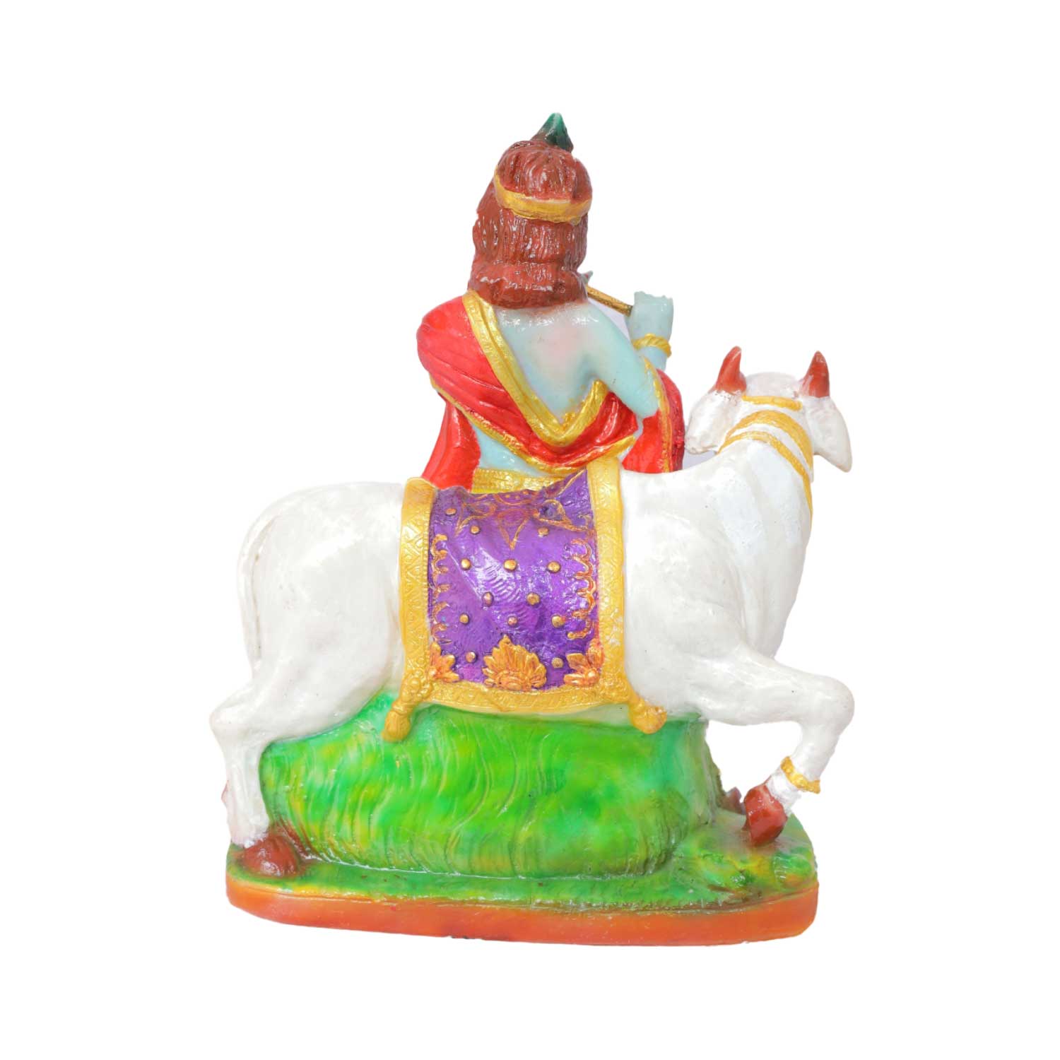 Krishna Statue with Cow - Image 4