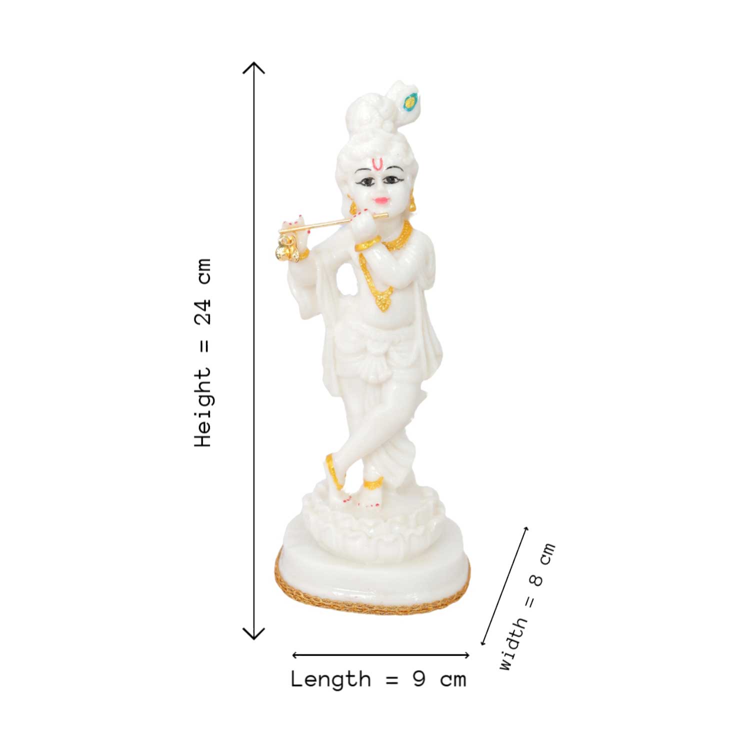 Lord Krishna Small Idols - Image 4